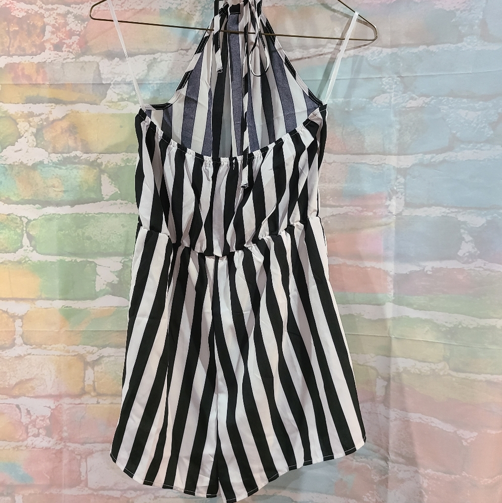 Striped Romper